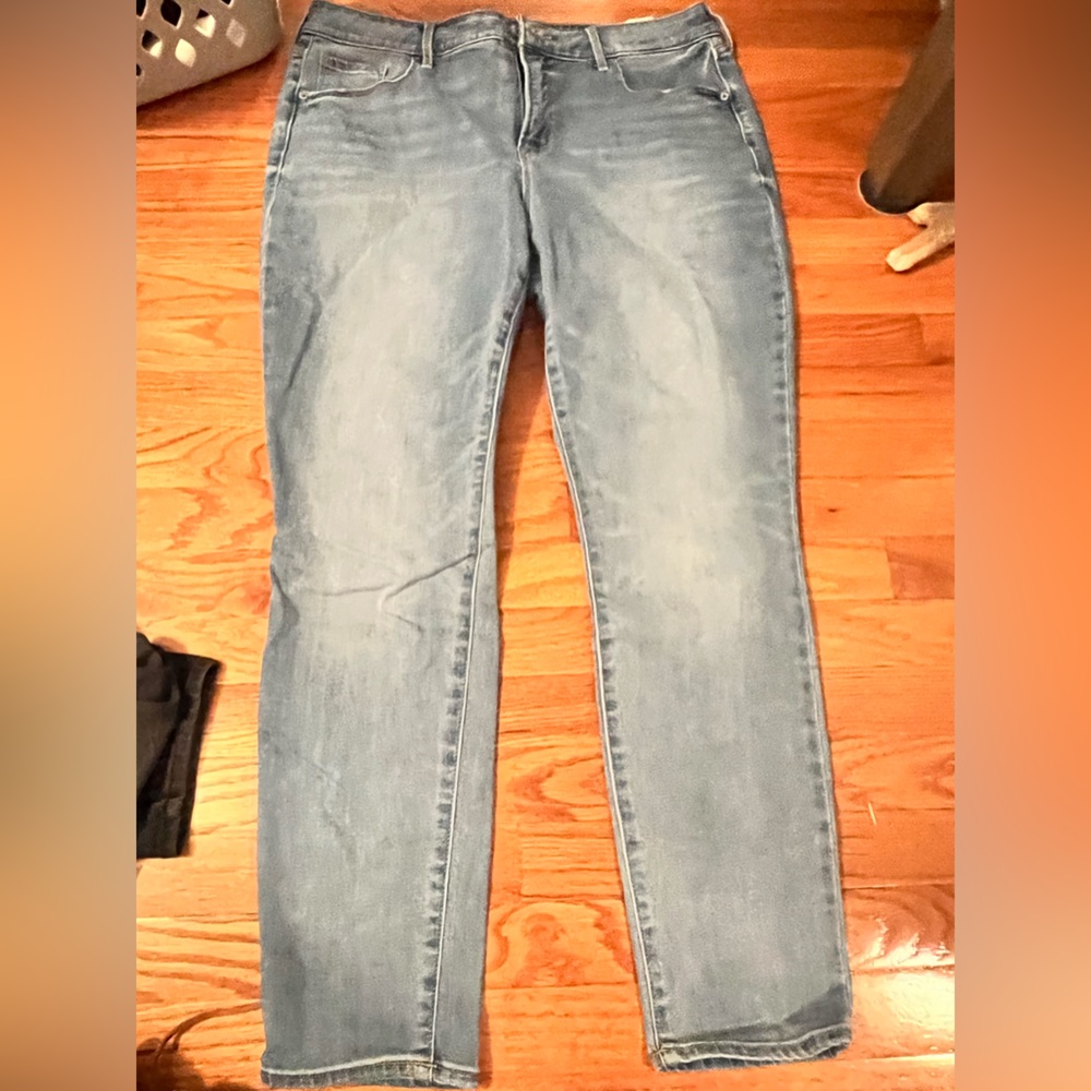 Old navy size 16 pop icon skinny jeans high rise
